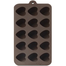 Mrs.Anderson's 巧克力愛心模具, 1個, 黑色