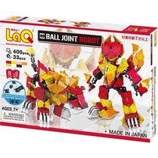 【LaQ】BJ機甲-烈焰獅(400pcs+33pcs) 日本製造立體3D拼接積木/益智玩具/台灣獨家代理, 1個