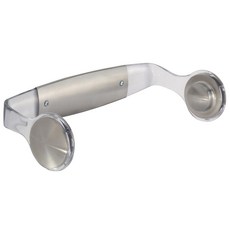 iDESIGN 紙巾壁掛式廚房毛巾架, 1個, 銀