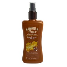 HAWAIIAN Tropic Broad Spectrum防護噴霧 SPF 15, 1瓶, 201ml