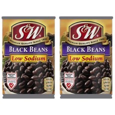S&W 黑豆, 2罐, 455g