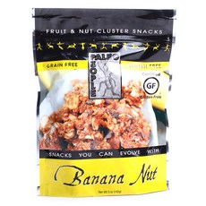 PALEO PEOPLE 果乾堅果點心棒, 142g, 1包, Banana Nut