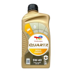 TOTAL QUARTZ 9000 ENERGY 5W-40 合成機油 歐洲製 5W40, 1L, 1個