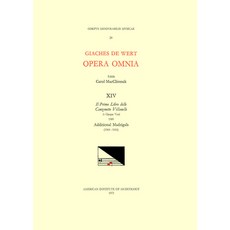 (英文圖書) CMM 24 Giaches de Wert (1535-1596) Opera Omnia Edited by Carol MacClintock (Secular Music) ... 平裝版, American Institute of Music..., 英文
