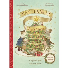 (英文圖書)Cat Family Christmas: A Lift-The-Flap Advent Book - With Over 140 Flaps 精裝版, Frances Lincoln Ltd, 英文