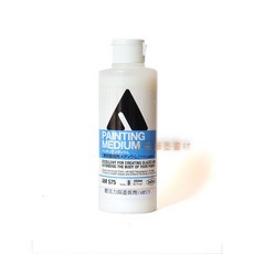 【汶采】好賓 壓克力描畫媒劑AM575-200ml - 增加顏料透明度，創造釉彩效果, 200ml