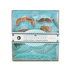 FOX RUN 餅乾壓模 5入, 銀