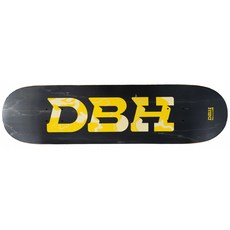 Do By Heart 滑板板身 Deck 黑底黃字 7.5吋, 1個