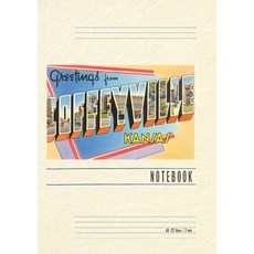 (英文圖書) Vintage Lined Notebook Greetings from Coffeyville 平裝版, Found Image Press, 英文