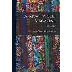 (英文圖書) African Violet Magazine.; vol.58 no.1 2005 平裝版, Hassell Street Press, 英文