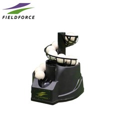 FIELDFORCE 硬式軟式棒球發球機 FTM-240，自動供球，角度可調，提升打擊技巧, 黑色, 1套裝