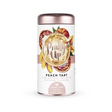 Pinky up 瓶裝PEACH TART無咖啡因草本冰茶散葉, 1個, 90克