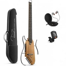 DONNER HUSH-I 靜音旅行木吉他, 楓木色