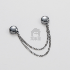 褲腳磁吸扣 A0700 強力磁鐵 免縫褲腳調整神器 各種褲型適用, 槍黑色, 1個