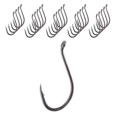 gamakatsu 章魚鉤 釣魚鉤 NS 黑色, 25件