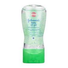 Johnson's 嬌生 蘆薈和維生素 E嬰兒油凝膠, 1個, 192ml