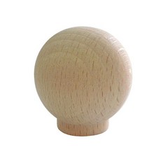 Mydiy 櫸木燈泡型把手, 原木色, 1個