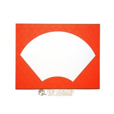 汶采 畫仙版[3120]3#扇緞/朱紅-24*27cm 簽名板 繪畫板 作品宣紙 日本進口, 詳見包裝