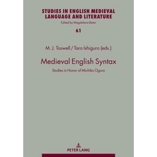 (英文圖書) Medieval English Syntax; Studies in Honor of Michiko Ogura 精裝版, Peter Lang D, 英文