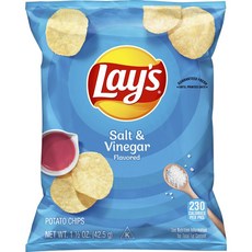 Lay's 樂事 洋芋片 鹽醋口味, 1個, 42.5克