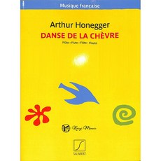 Arthur Honegger Danse de la Chèvre Flute Solo, SALABERT