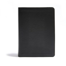 CSB He Reads Truth Bible Black Leathertouch: Black Letter Wide Margins Notetaking Space Reading ... Imitation Leather, Holman Bibles, 英文, 仿皮