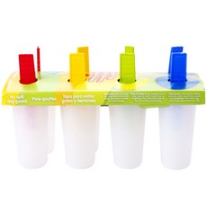 BonnY 冰棒機冰淇淋模具, 8件, 混色