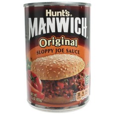 Hunt's 漢斯 碎牛肉漢堡醬 原味, 1個, 425克