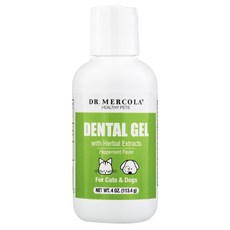 DR. MERCOLA 寵物口腔清潔牙膏 薄荷香, 1個, 113.4克