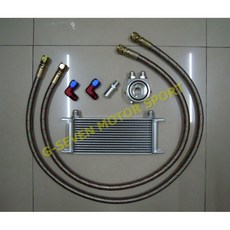 Subaru Legacy GT BR9 BRZ FT86 專用英式15排直接式機油冷卻器 引擎降溫 提升性能, 1個
