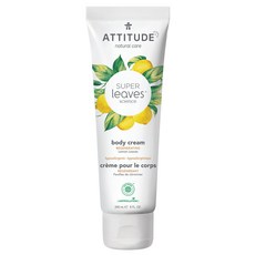 ATTITUDE 艾特優 檸檬葉保濕身體霜, 1個, 240ml