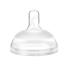 Playtex Naturalatch Comfort柔軟矽膠奶嘴, 2入, Fast階段(6個月以上)