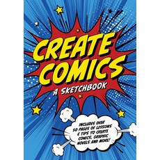 (英文圖書) Create Comics: A Sketchbook 平裝版, Chartwell Books, 英文