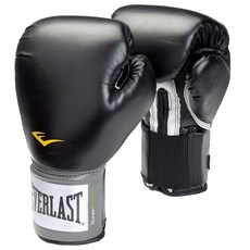 EVERLAST 女式專業風格訓練拳擊手套, 黑色的