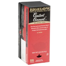 BIGELOW 橘子肉桂風味茶茶包 28入, 常量註釋, 1.6g