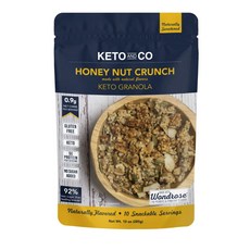 Keto&Co格蘭諾拉蜂蜜堅果脆口味, 1個, 285g