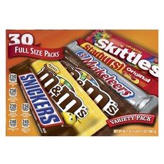 MARS BAR 全尺寸品種裝 30 件, 1個