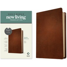 (英文圖書) NLT Thinline Reference Bible Filament Enabled Edition (Red Letter Genuine Leather Brown) Leather, Tyndale House Publishers, 英文, 皮革