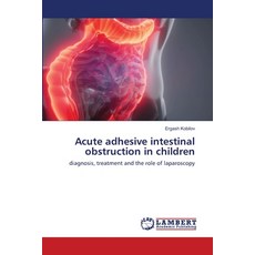 Acute adhesive intestinal obstruction in children 平裝版, LAP Lambert Academic Publishing, 英文