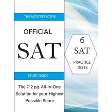 (英文圖書)The Most Effective Official SAT Study Guide: The 717 pg All-in-One Solution for... 平裝版, Boulevard Books, 英文