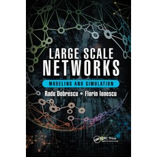 (英文圖書) Large Scale Networks: Modeling and Simulation 平裝版, CRC Press, 英文