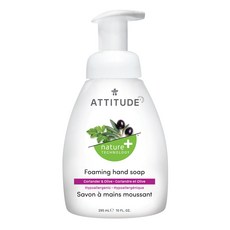 ATTITUDE 艾特優 孩童泡沫洗手乳 香菜&橄欖香, 295ml, 1瓶