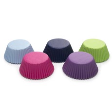 FOX RUN 蓬鬆實心多色烘焙鬆餅杯 300 包, 1個, 混色