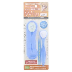 w1 便攜式舌苔清潔刷 W-1 ST 藍色, 1個