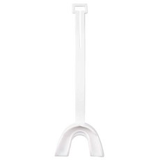 Vettex 護齒器雙咬可調帶 90 武術用品, 白色的