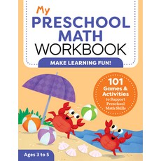 (英文圖書) My Preschool Math Workbook: 101 Games and Activities to Support Preschool Math Skills 平裝版, Rockridge Press, 英文