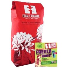 EQUAL EXCHANGE 法式烤咖啡豆, 2.27公斤, 整豆（無研磨）, 未研磨