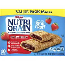 Kellogg's 家樂氏 Nutri Grain草莓夾心穀物棒, 1個, 592g