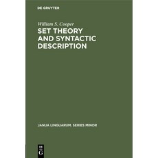 (英文圖書) Set Theory and Syntactic Description 精裝版, Walter de Gruyter, 英文