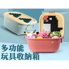 多功能滑輪玩具 積木收納箱, 隨機